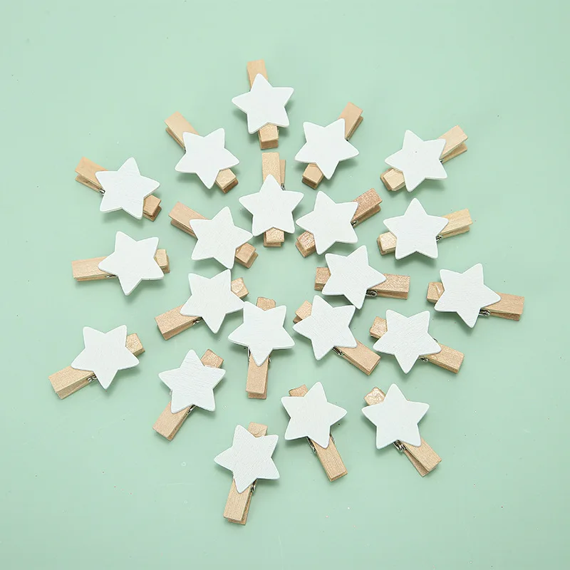 35x25mm 20pcs Wooden White Star Photo Clips Memo Paper Peg Clothespin Stationery Christmas Wedding Party Craft DIY Home Decor
35x25mm 20pcs Wooden White Star Photo Clips Memo Paper Peg Clothespin Stationery Christmas Wedding Party Craft DIY Home Decor