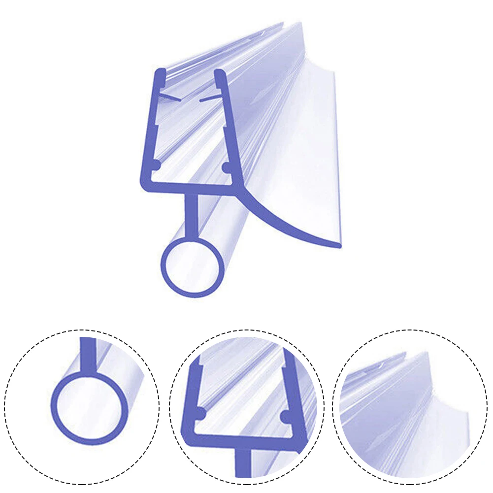 2 X Shower Seal 50cm Replacement Transparent Clear For Showing Bathroom Glass Door Seals6/8/10/12mm Water Deflector Rubber Strip
2 X Shower Seal 50cm Replacement Transparent Clear For Showing Bathroom Glass Door Seals6/8/10/12mm Water Deflector Rubber Strip