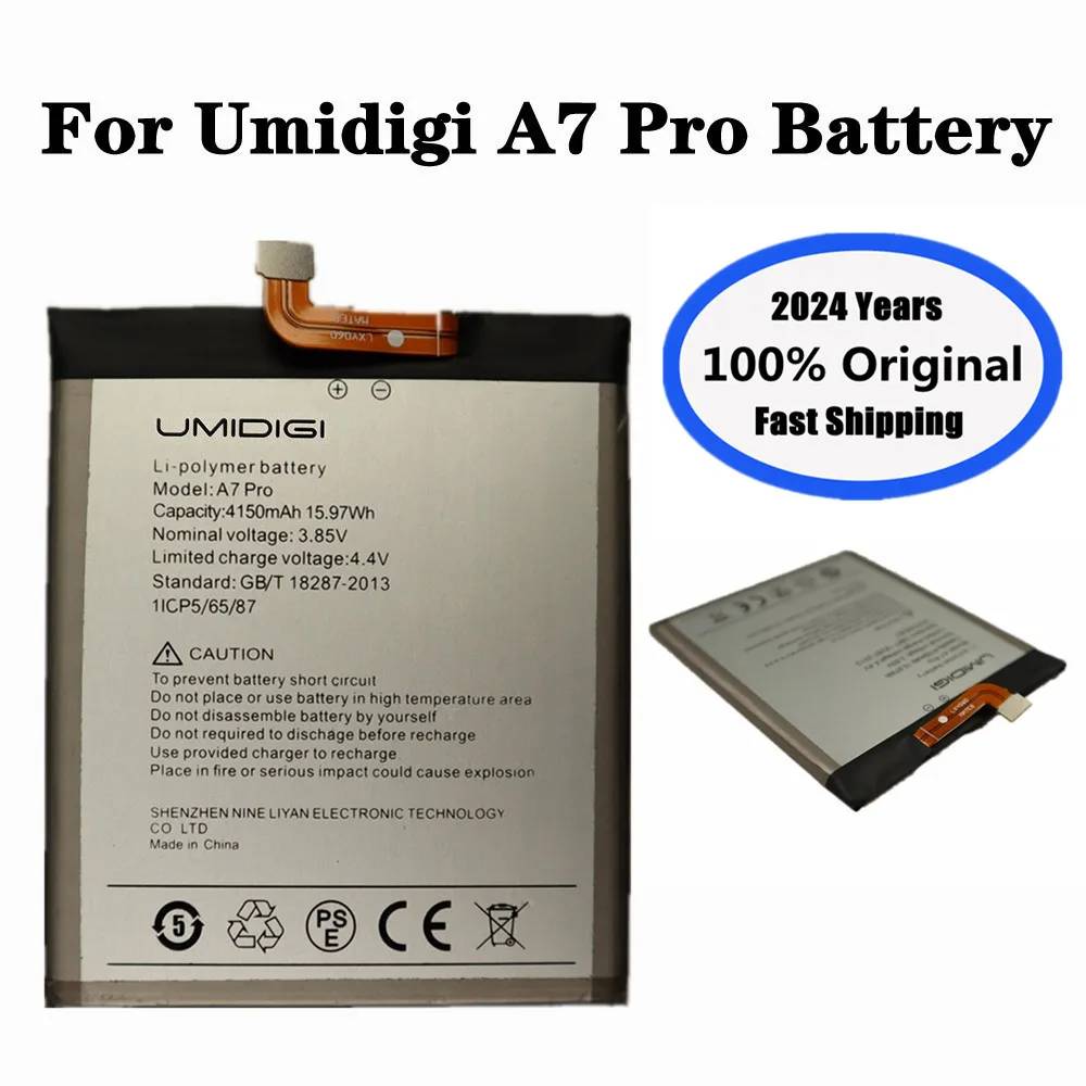2024 год новый оригинальный аккумулятор A 7 Pro 4150 мАч для UMI Umidigi A7 Pro A7Pro аккумулятор для телефона сменные батареи
2024 год новый оригинальный аккумулятор A 7 Pro 4150 мАч для UMI Umidigi A7 Pro A7Pro аккумулятор для телефона сменные батареи