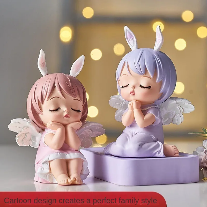 Nordic Ins Cartoon Angel Night Light Decoration for Children and Girls' Heart Room, Tabletop Resin Decoration
Nordic Ins Cartoon Angel Night Light Decoration for Children and Girls' Heart Room, Tabletop Resin Decoration