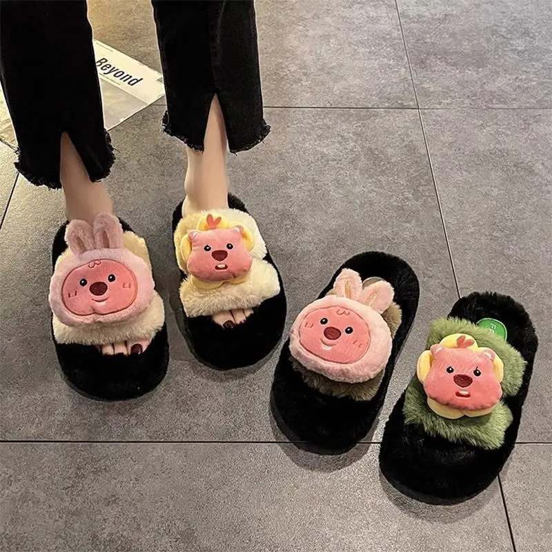 New Kawaii Cute Loopy Cotton Slippers Plush Slippers Home Shoes Autumn and Winter Lightweight Non Slip Gifts For Girlfriends
New Kawaii Cute Loopy Cotton Slippers Plush Slippers Home Shoes Autumn and Winter Lightweight Non Slip Gifts For Girlfriends