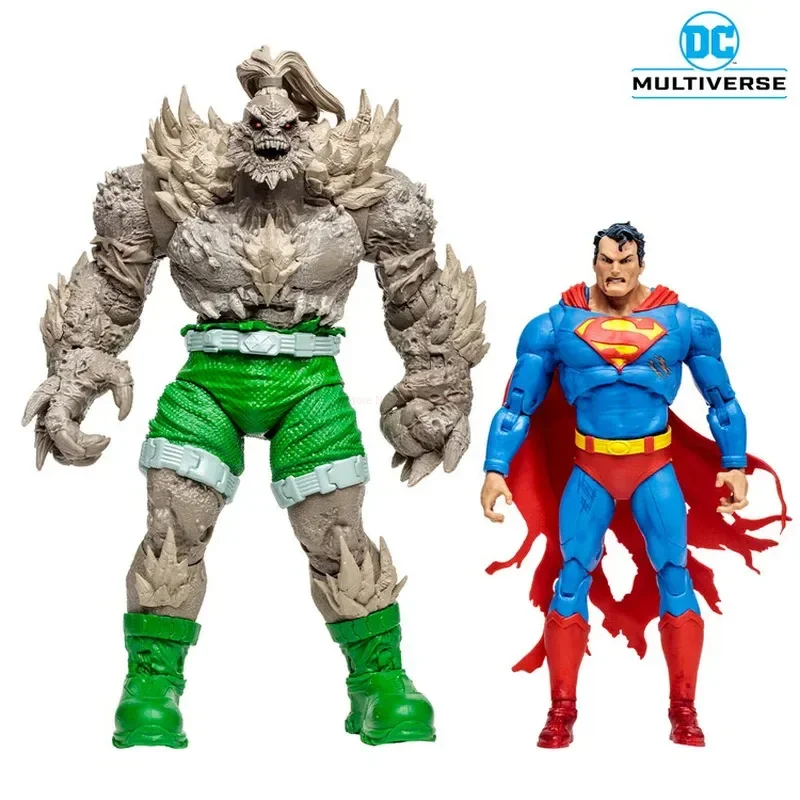 

Mcfarlane Dc Multiverse Toys Superman Vs Doomsday Comics Anime Action Figures Statue Figurine Model Gifts Toy 7-10in