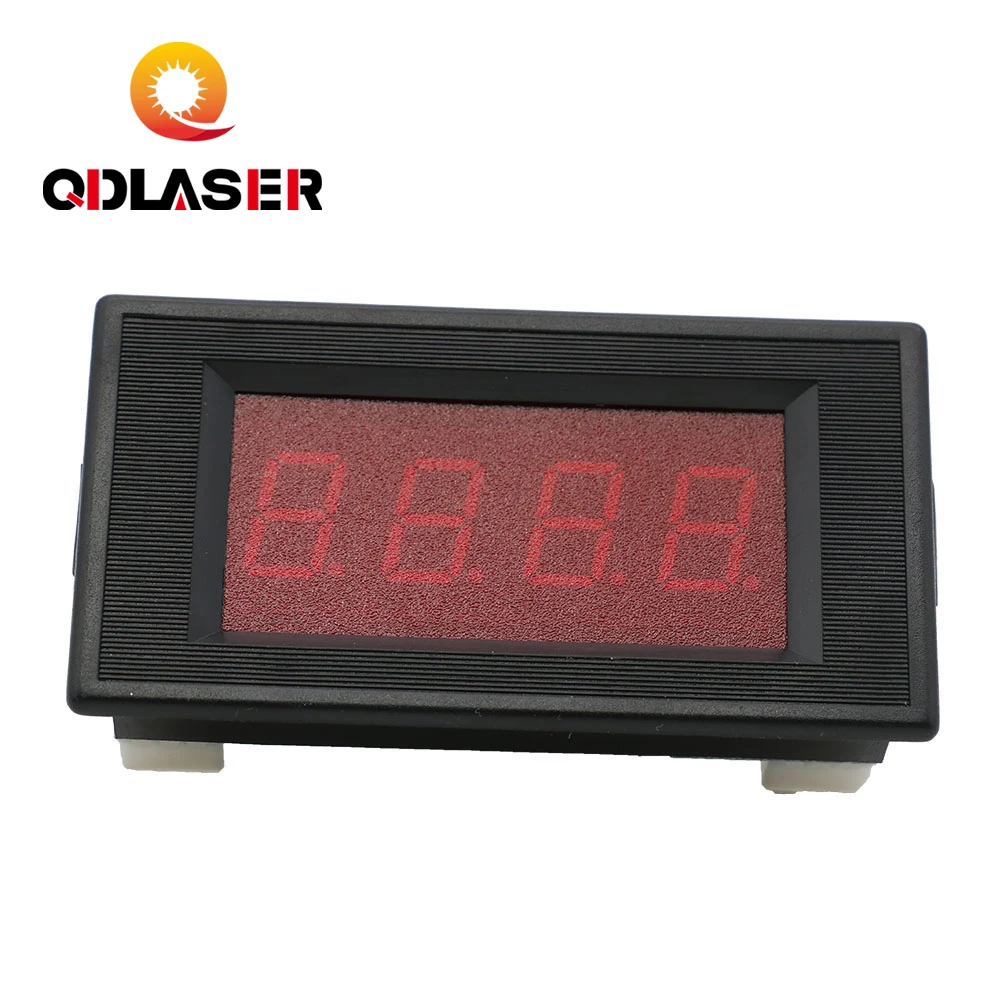 

QDLASER 50mA LED Digital Ammeter DC 0-50mA Analog Amp Panel Meter Current for CO2 Laser Engraving Cutting Machine