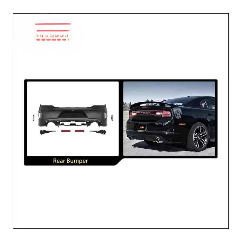 SAAR Suitable for 2008-2014 Dodge Charger SRT Body Kit Includes Front Bumper and Rear Bumper SAAR Suitable for 2008-2014 Dodge Charger SRT Body Kit Includes Front Bumper and Rear Bumper