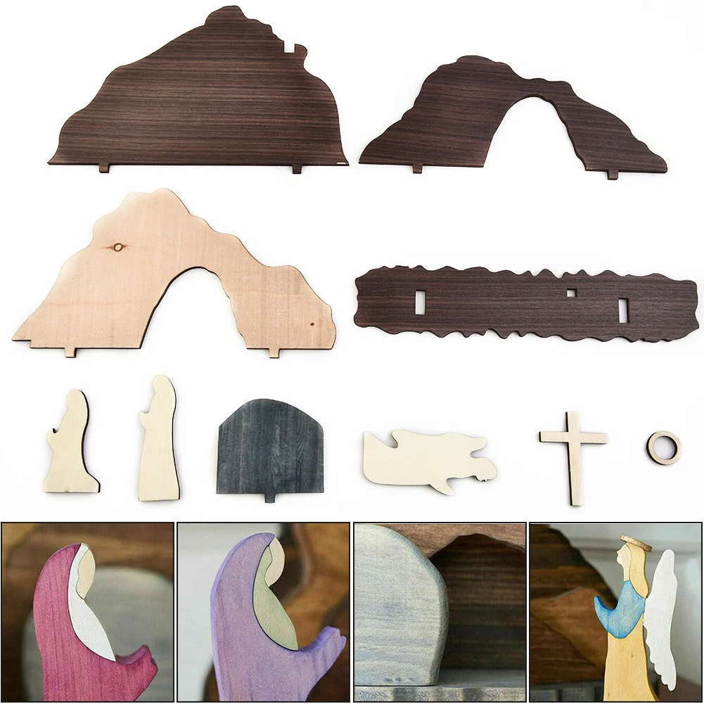 Easter Wooden Nativity Set Resurrection Scene Wooden Decoration Cross God Crafts Montessori Inspired Ornament Easter Jesus Decor
Easter Wooden Nativity Set Resurrection Scene Wooden Decoration Cross God Crafts Montessori Inspired Ornament Easter Jesus Decor