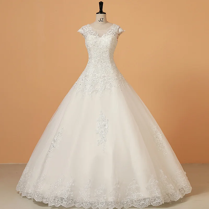 2023 New Wedding Dresses Sleeveless Vestido De Noiva V-neck Ball Gown Luxury Lace Robe De Mariee Real Photo Bridal Gown
2023 New Wedding Dresses Sleeveless Vestido De Noiva V-neck Ball Gown Luxury Lace Robe De Mariee Real Photo Bridal Gown