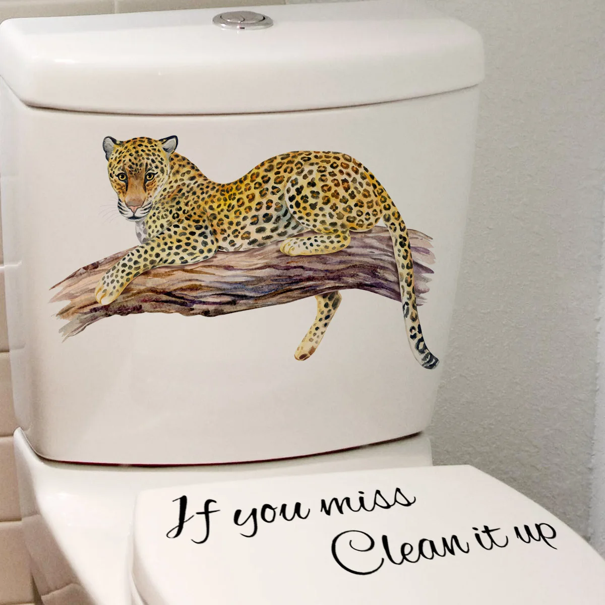 T260# Leopard Wall Sticker Bathroom Toilet Decor Living Room Cabinet Home Decoration Decals Beautify Self Adhesive Mural
T260# Leopard Wall Sticker Bathroom Toilet Decor Living Room Cabinet Home Decoration Decals Beautify Self Adhesive Mural