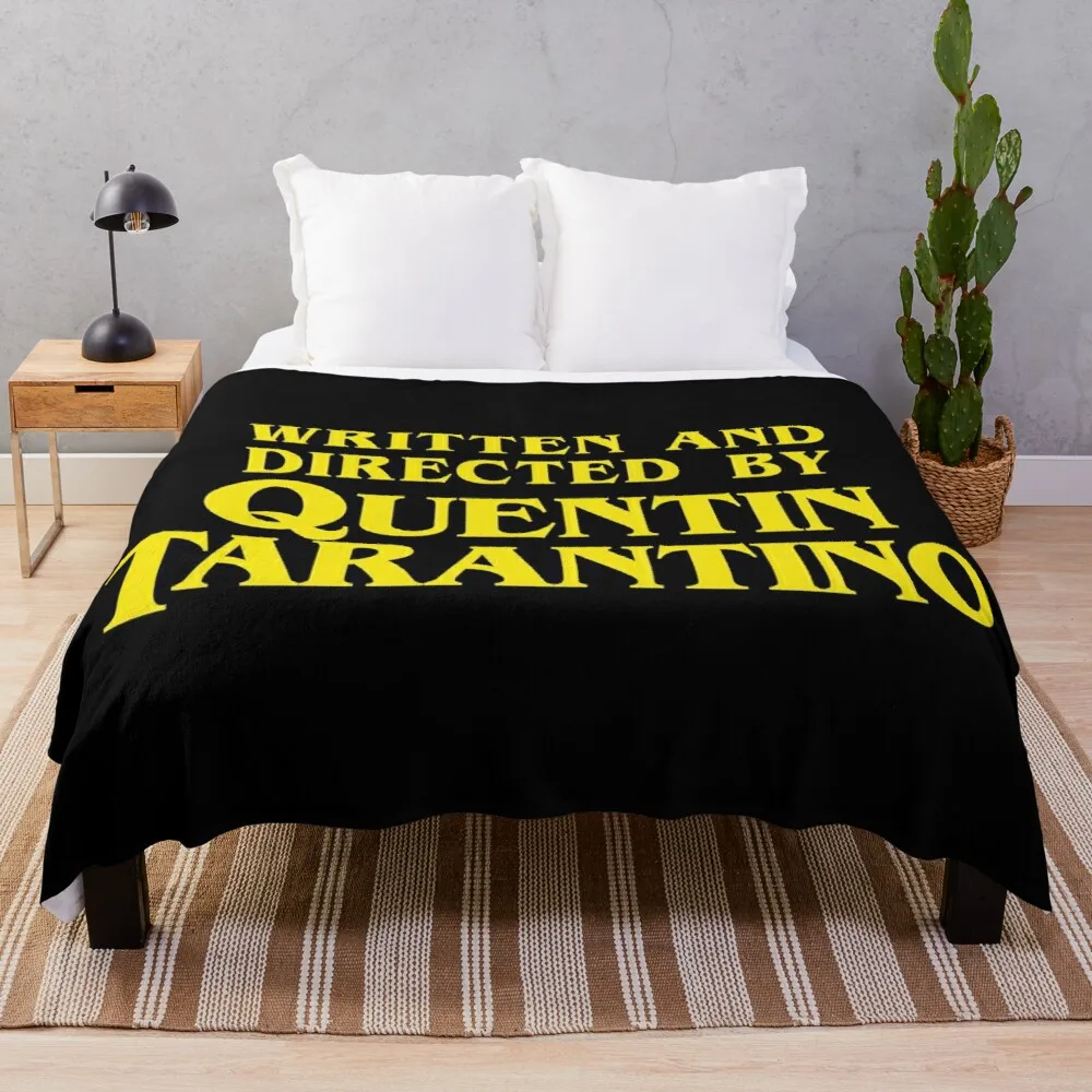 Written and Directed by Quentin Tarantino Throw Blanket shaggy blanket oversized throw blanket
Written and Directed by Quentin Tarantino Throw Blanket shaggy blanket oversized throw blanket