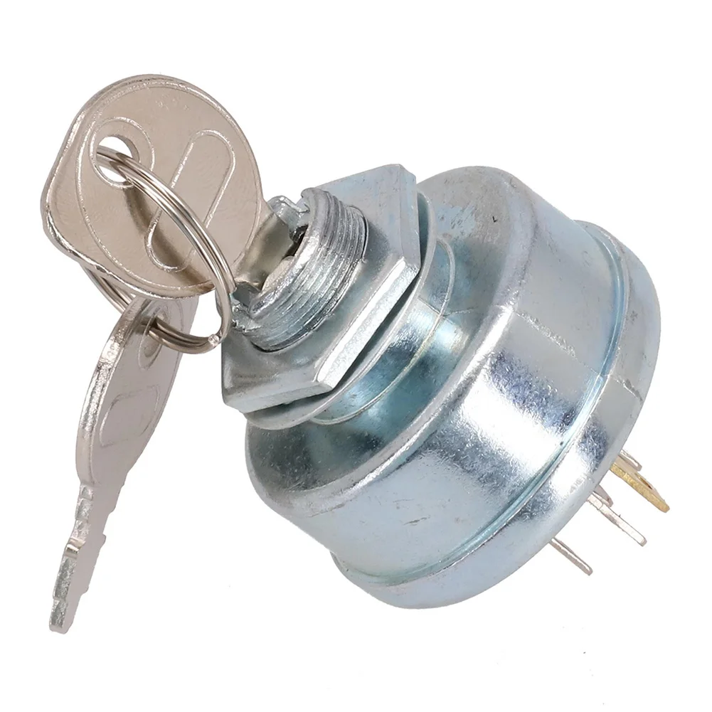 Universal Car Boat 12V 4 Position Ignition ON /OFF /Start Ignition Switch Lock With 2 Keys For Petrol Engine Farm Machines
Universal Car Boat 12V 4 Position Ignition ON /OFF /Start Ignition Switch Lock With 2 Keys For Petrol Engine Farm Machines