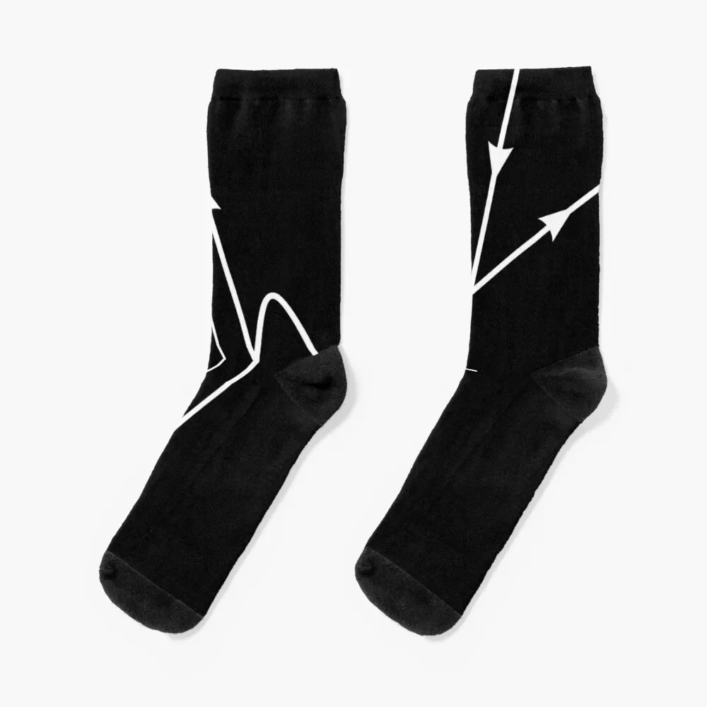 

Feynman diagram, proton neutron scattering dark version Socks Heating sock winter thermal Socks Male Women's