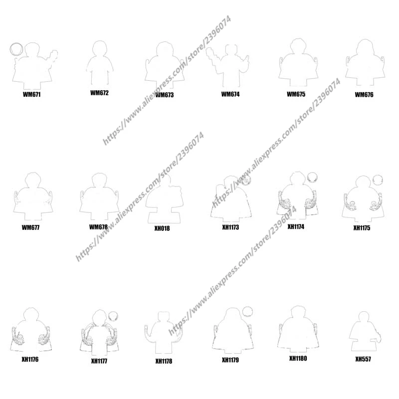 1 шт., Детский конструктор WM671 WM672 WM673 WM674 WM675 WM676 WM677 WM678 XH018 XH557 XH1173 Series-013
1 шт., Детский конструктор WM671 WM672 WM673 WM674 WM675 WM676 WM677 WM678 XH018 XH557 XH1173 Series-013