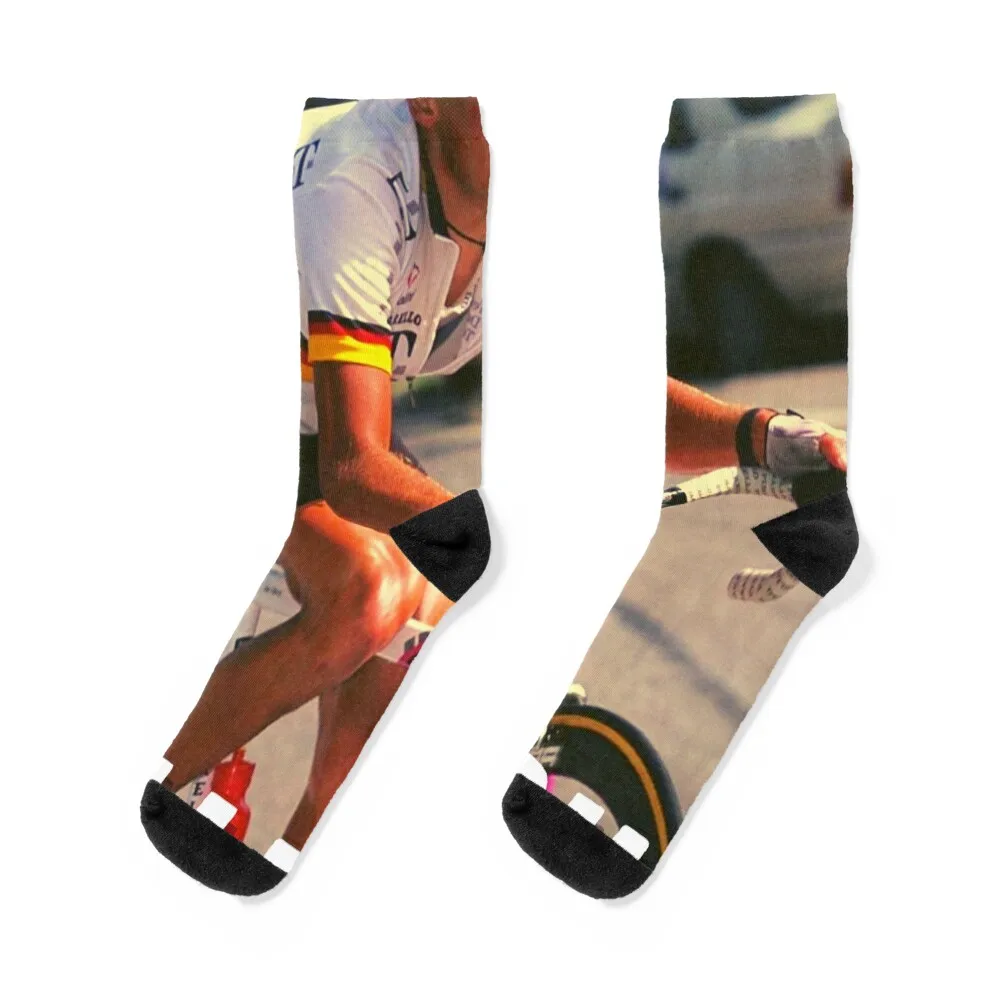 

Jan Ullrich 1997 Socks retro hiphop funny gift cycling Socks For Girls Men's