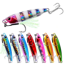 Fishing Lure Artificial Bait Tackle Japen Metal Cast Jig Spoon 10/15/20/30/40/50g Shore Casting Jigging Fish Sea Bass