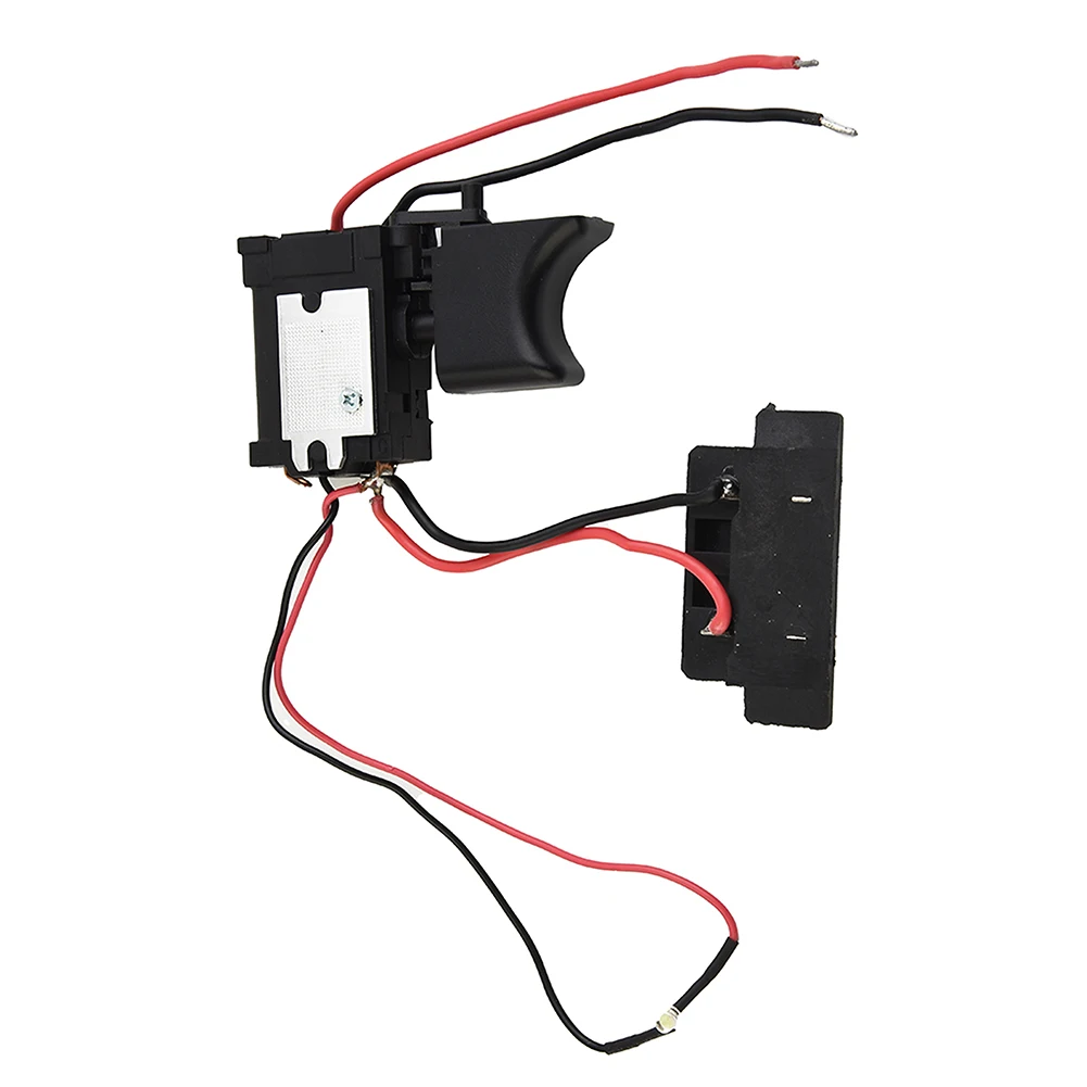 W/ Light Trigger Switch 12A 12V14.4V18V Black Drill Lithium Battery Plastic/Metal Trigger Switch Protable Reliable
W/ Light Trigger Switch 12A 12V14.4V18V Black Drill Lithium Battery Plastic/Metal Trigger Switch Protable Reliable