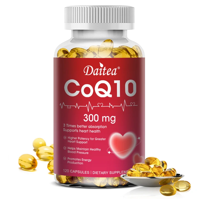 

CoQ10 Ultra High Absorption 120/60/30 Softgels | CoQ-10 Heart Healthy | Non-GMO, Gluten-Free Vegan | Dietary Vitamin Supplement