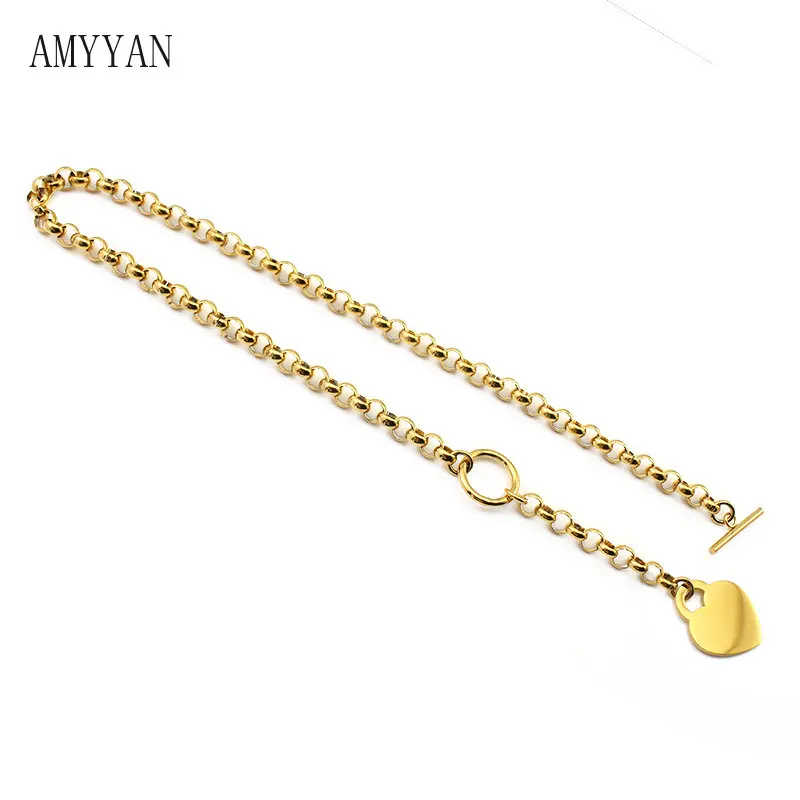HipHop Punk gold men necklace long 50cm necklace with heart pendant free shipping items circle necklace Men Street Style Jewelry
HipHop Punk gold men necklace long 50cm necklace with heart pendant free shipping items circle necklace Men Street Style Jewelry