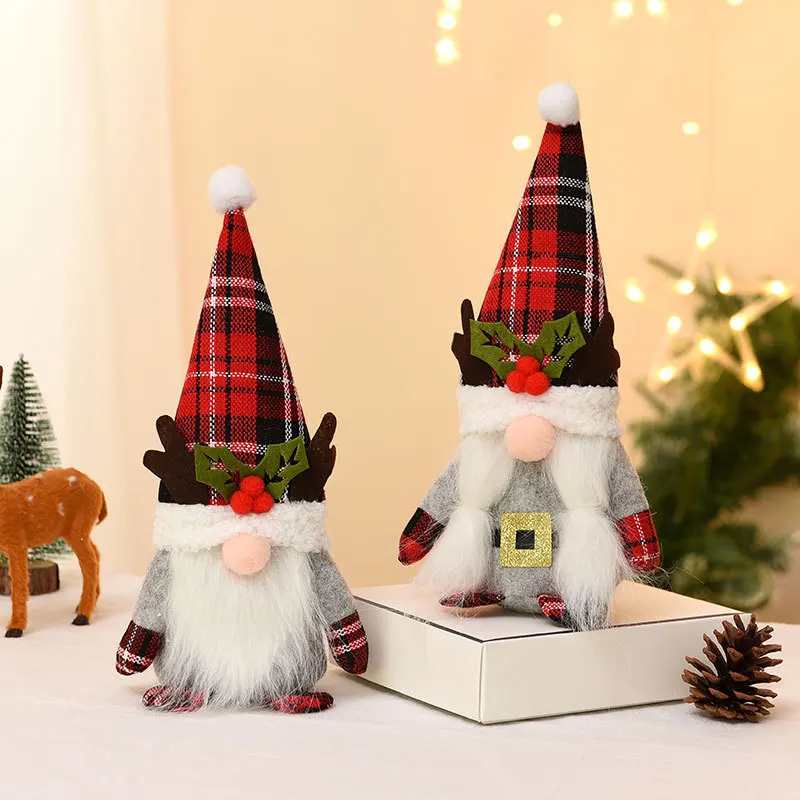 New Doll Christmas Antlers Plush Doll Faceless Doll Ornaments Santa Claus Christmas Gifts
New Doll Christmas Antlers Plush Doll Faceless Doll Ornaments Santa Claus Christmas Gifts