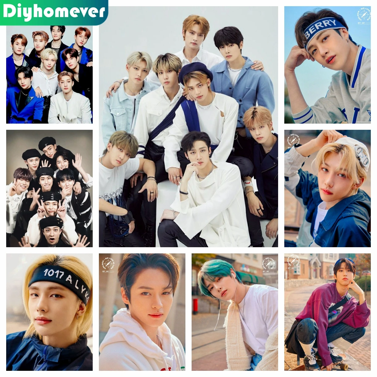 K-pop Idol Stray Kids 5D Diamond Painting, Embroidery Cross Stitch Fans Wall Stickers, Rhinestone Mosaic, Home Decor Gift, DIY
K-pop Idol Stray Kids 5D Diamond Painting, Embroidery Cross Stitch Fans Wall Stickers, Rhinestone Mosaic, Home Decor Gift, DIY