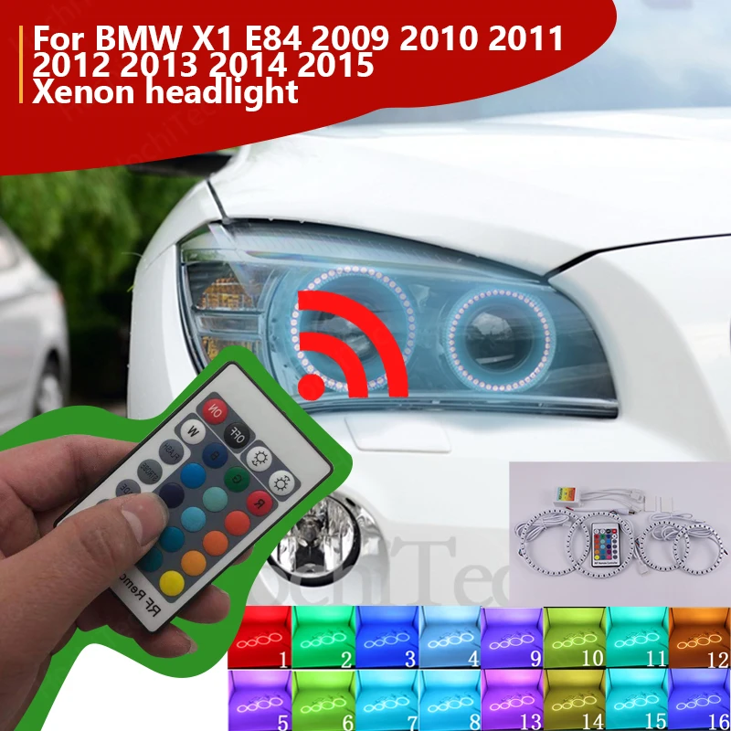 Для BMW X1 E84 2009 2010 2011 2012 2013 2014 2015 ксеноновая фара многоцветная сверхъяркая RGB лампа с радиочастотным дистанционным управлением
Для BMW X1 E84 2009 2010 2011 2012 2013 2014 2015 ксеноновая фара многоцветная сверхъяркая RGB лампа с радиочастотным дистанционным управлением