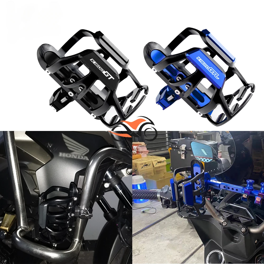 

For BMW K1600gt K1600gtl K1600 K 1600 GT/GTL Universal High quality Motorcycle CNC Beverage Water Bottle Drink Cup Holder Mount