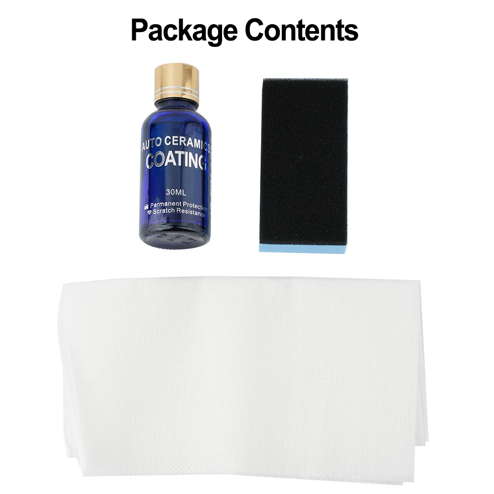 Automotive Liquid Ceramic Coating Crystalline Glass Maintain 30mL Clear Repair Sponge Super hydrophobic Durable
Automotive Liquid Ceramic Coating Crystalline Glass Maintain 30mL Clear Repair Sponge Super hydrophobic Durable