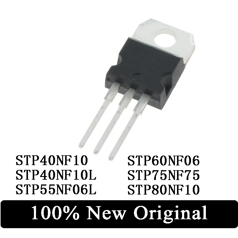10 шт. STP40NF10 STP40NF10L STP55NF06L STP60NF06 STP75NF75 STP80NF10 TO-220 транзистор MOSFET микросхема печатной платы arduino Бесплатная доставка
10 шт. STP40NF10 STP40NF10L STP55NF06L STP60NF06 STP75NF75 STP80NF10 TO-220 транзистор MOSFET микросхема печатной платы arduino Бесплатная доставка