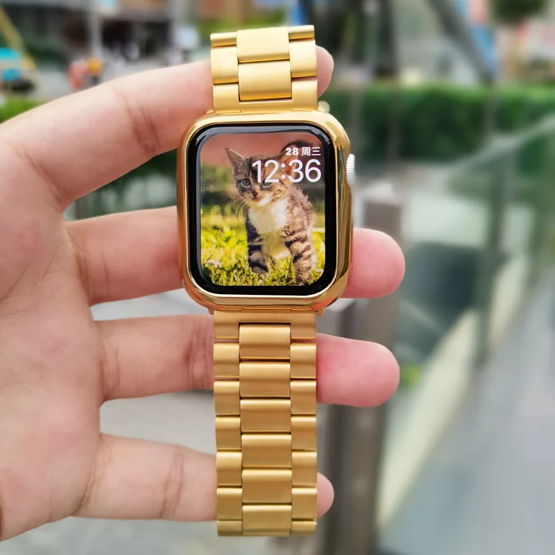 Ремешок для iWatch Band Ultra, металлический браслет из нержавеющей стали для Apple Watch 7 SE 8 6 5 4, 49 мм 45 мм 44 мм 42 41 40 38 мм
Ремешок для iWatch Band Ultra, металлический браслет из нержавеющей стали для Apple Watch 7 SE 8 6 5 4, 49 мм 45 мм 44 мм 42 41 40 38 мм