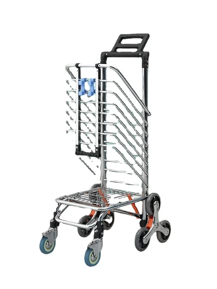 CY hand cart climbing stairs folding light household hand push lever elderly trailer
CY hand cart climbing stairs folding light household hand push lever elderly trailer