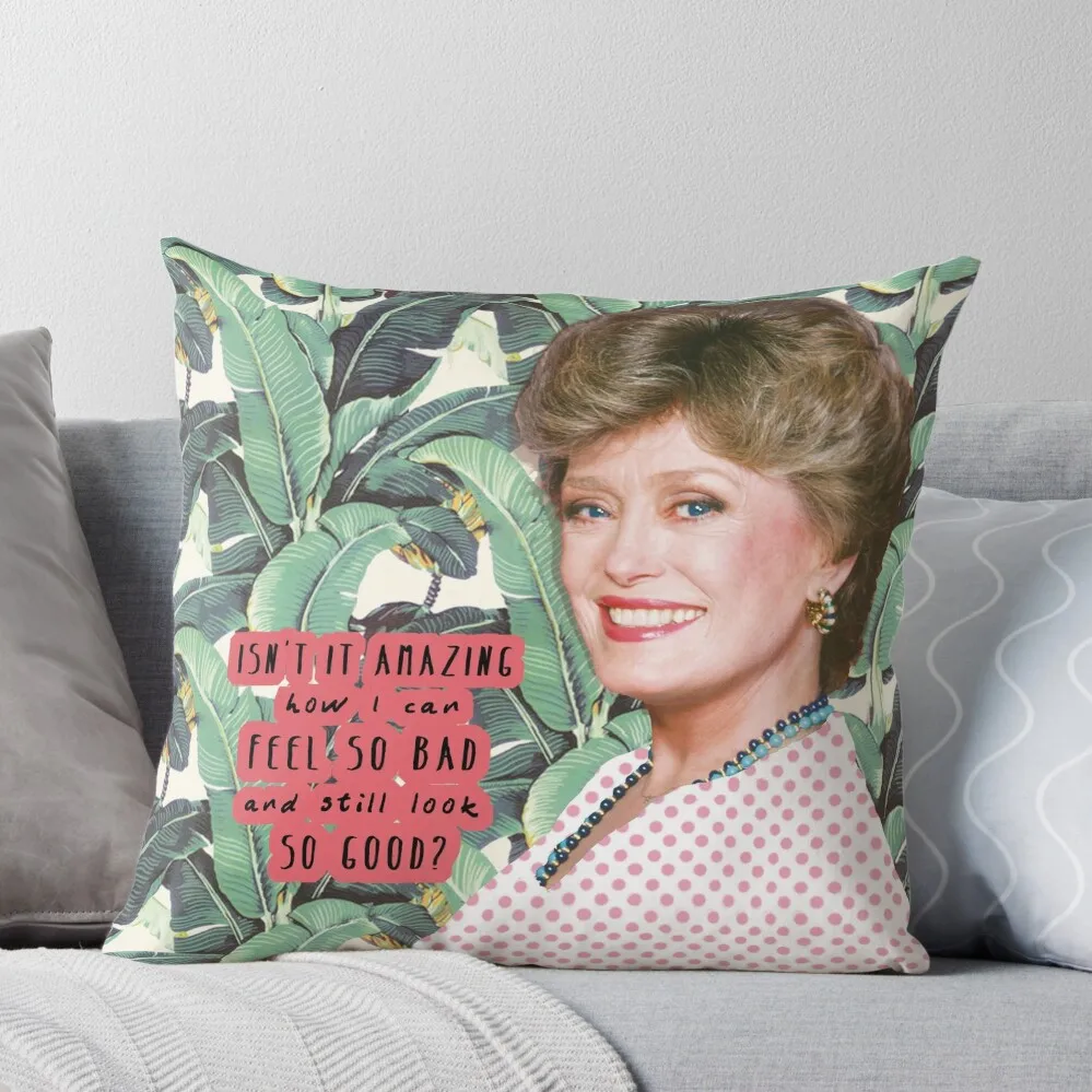 

Blanche Devereaux 2 Throw Pillow autumn decoration Covers For Sofas christmas decorations for home 2024