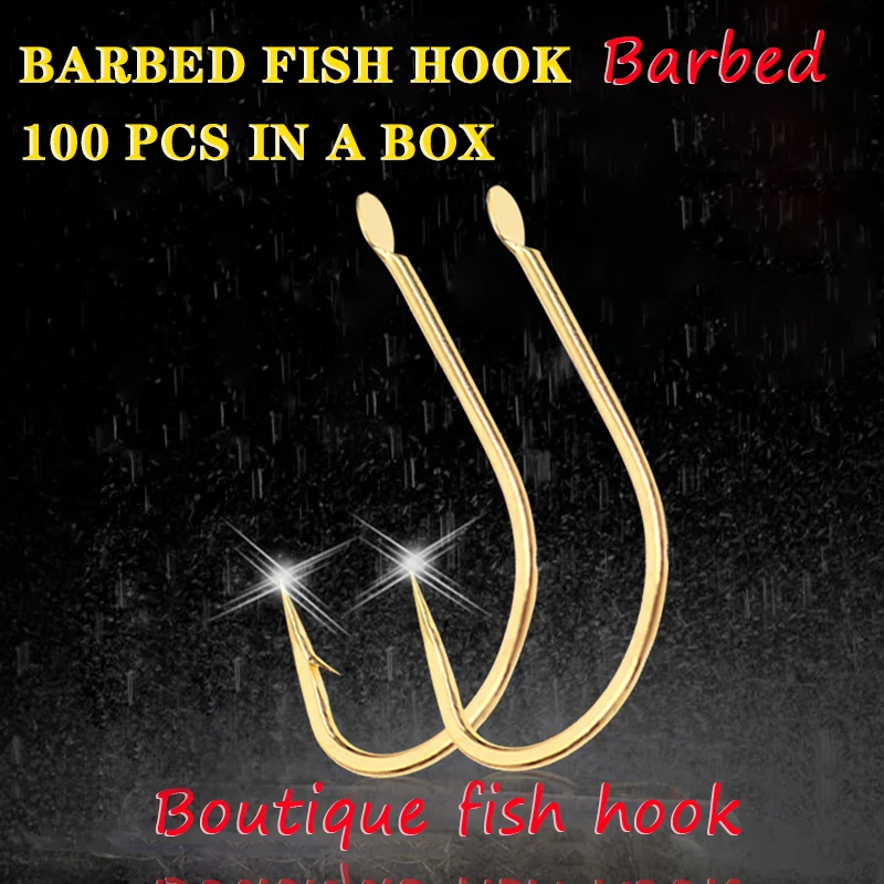 100 шт. коробка золотых зазубренных крючков 1 #- 12 # Набор принадлежностей Angler в коробке множество моделей
100 шт. коробка золотых зазубренных крючков 1 #- 12 # Набор принадлежностей Angler в коробке множество моделей
