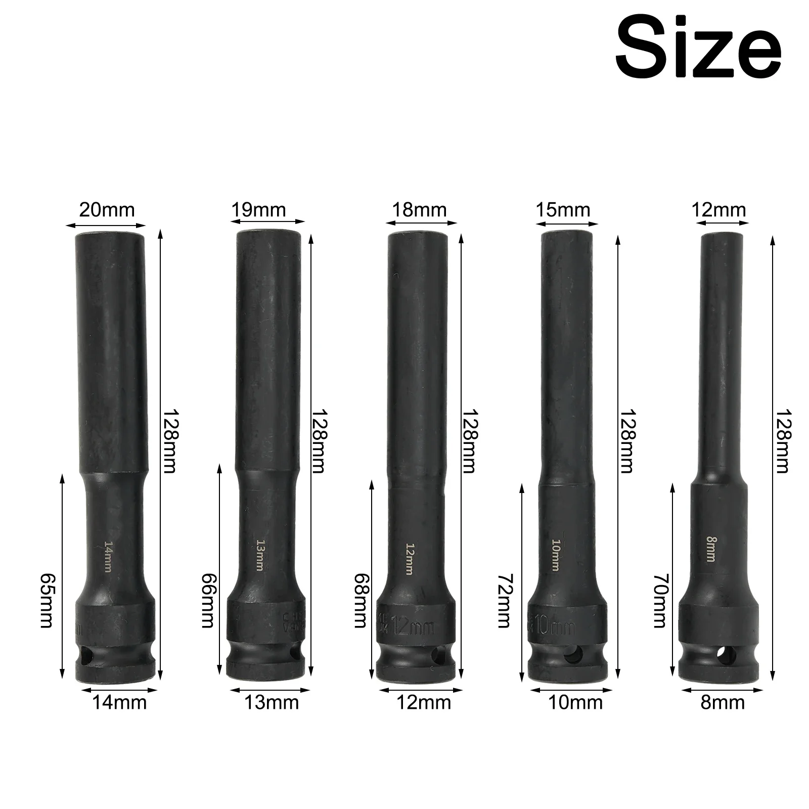 High Hardness Wrench Hex Socket Head Adapter Spanner Converter 5PC Set, Perfect For Various Applications
High Hardness Wrench Hex Socket Head Adapter Spanner Converter 5PC Set, Perfect For Various Applications