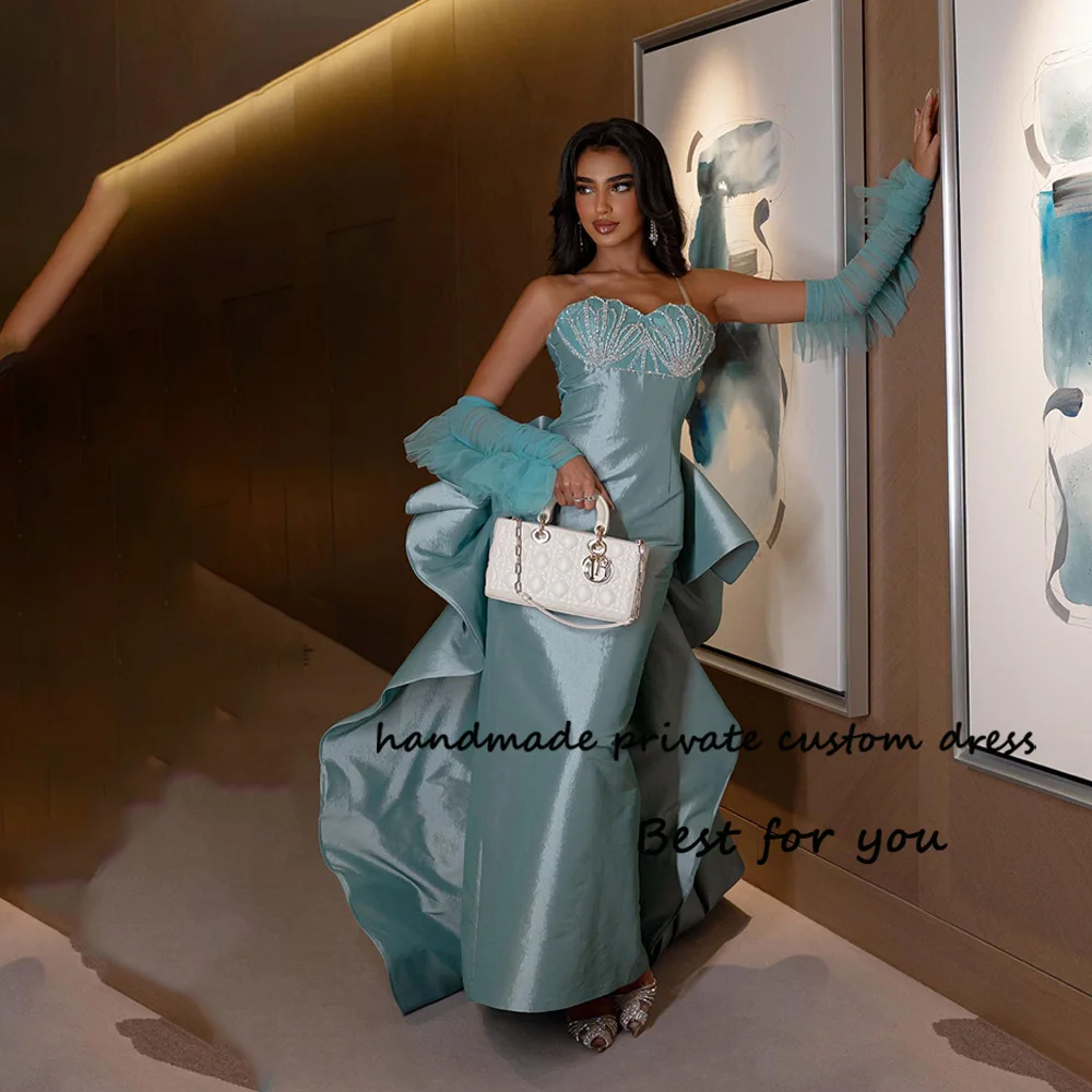 Green Mermaid Prom Dresses with Jacket Beaded Sweetheart Spaghetti Straps Arabian Dubai Evening Party Dress Formal Occasion Gown
Green Mermaid Prom Dresses with Jacket Beaded Sweetheart Spaghetti Straps Arabian Dubai Evening Party Dress Formal Occasion Gown