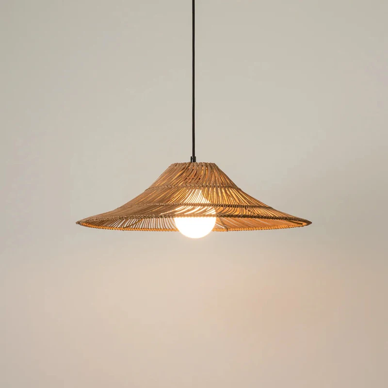 Nordic Creative Rattan Pendant Light For Bedroom Living Room Decoration Homestay Restaurant Retro Handwoven Suspension Luminaire
Nordic Creative Rattan Pendant Light For Bedroom Living Room Decoration Homestay Restaurant Retro Handwoven Suspension Luminaire