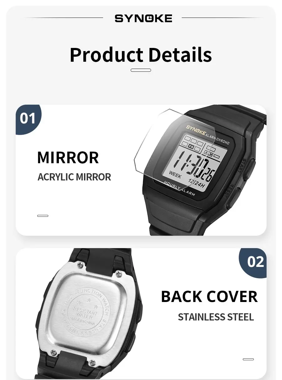 Digital Watch Student Electronic Outdoor Sports Boy Luminous Waterproof Multifunction Watch Retro Square Watch 10 Mallzona Sa1aaaad1b47f466782d0ff4de5e4b4c6c Digital Watch Student Electronic Outdoor Sports Boy Luminous Waterproof Multifunction Watch Retro Square Watch Mallzona