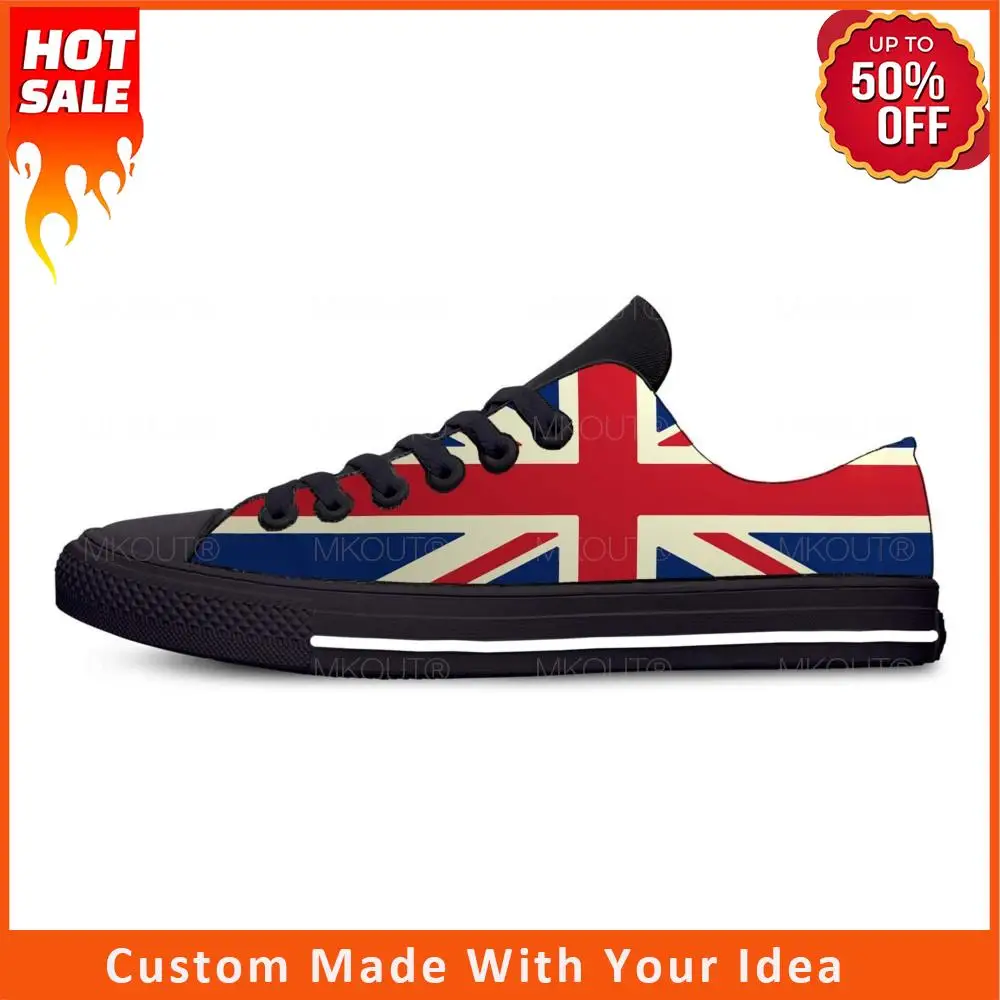 Кроссовки с низким верхом для мужчин и женщин, удобная дышащая повседневная обувь с британским флагом Великобритании и Великобритании, с 3D принтом
Кроссовки с низким верхом для мужчин и женщин, удобная дышащая повседневная обувь с британским флагом Великобритании и Великобритании, с 3D принтом