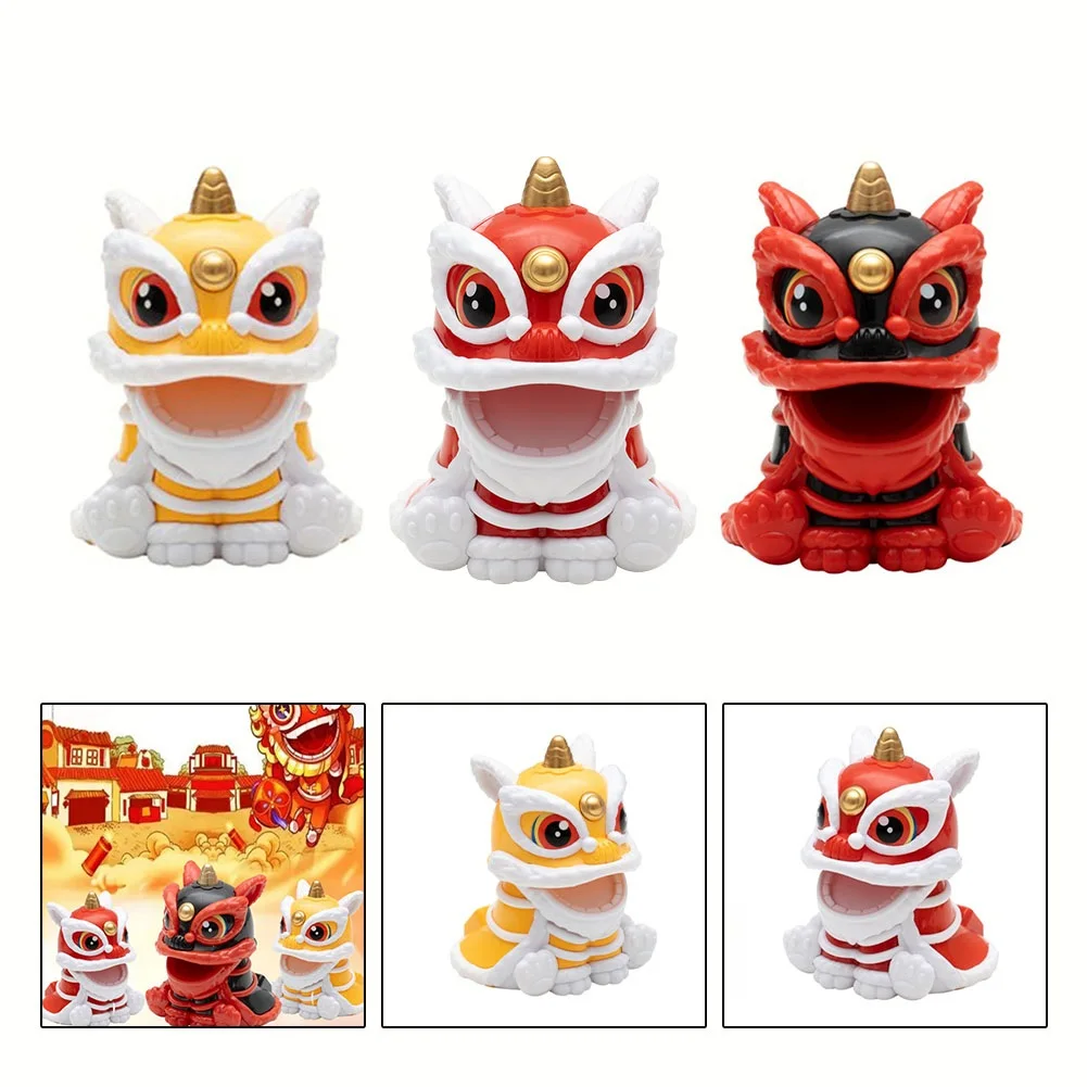 Solar Nodding Lion Ornaments Solar Car Dashboard Ornament Chinese Style Lion Dance For Wealth & Fortune Home Cashier Decoration
Solar Nodding Lion Ornaments Solar Car Dashboard Ornament Chinese Style Lion Dance For Wealth & Fortune Home Cashier Decoration