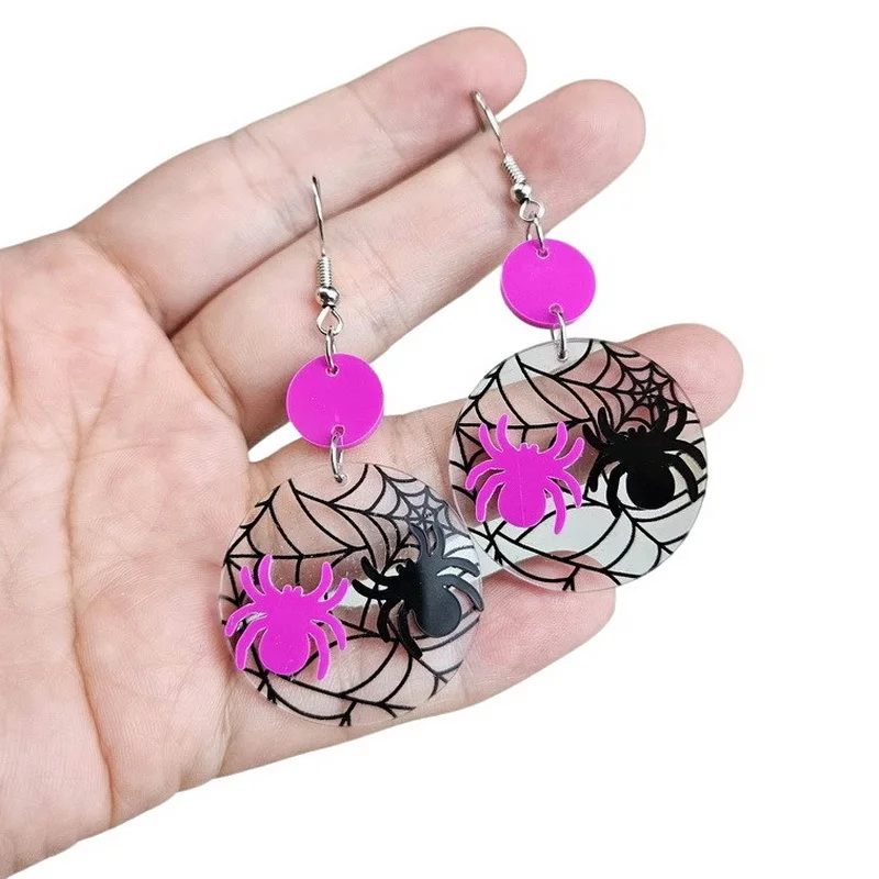 Halloween Acrylic Spider Web Bat Earrings for Women 2023 New Girls Trendy Punk Gothic Arachnid Ear Hook Party Gifts Jewelry
Halloween Acrylic Spider Web Bat Earrings for Women 2023 New Girls Trendy Punk Gothic Arachnid Ear Hook Party Gifts Jewelry