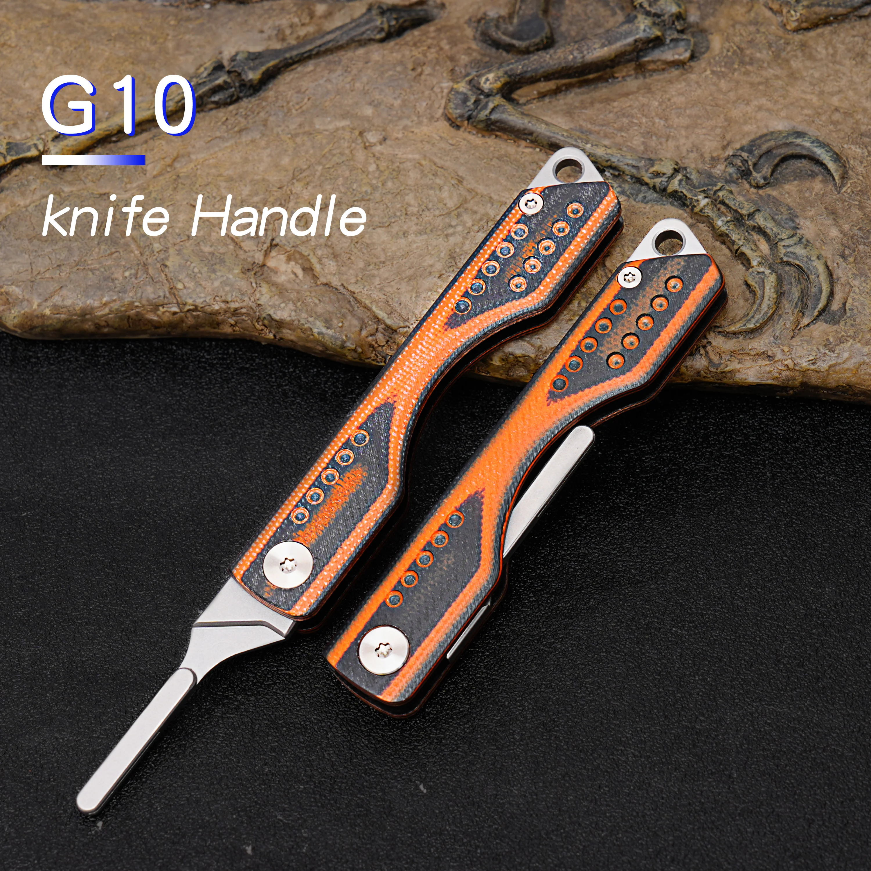 G10 Knife Handle Folding Knife No.11 Blade Grafting Cut Paper Sculpture Art Portable Multifunctional Outdoor EDC Tools
G10 Knife Handle Folding Knife No.11 Blade Grafting Cut Paper Sculpture Art Portable Multifunctional Outdoor EDC Tools