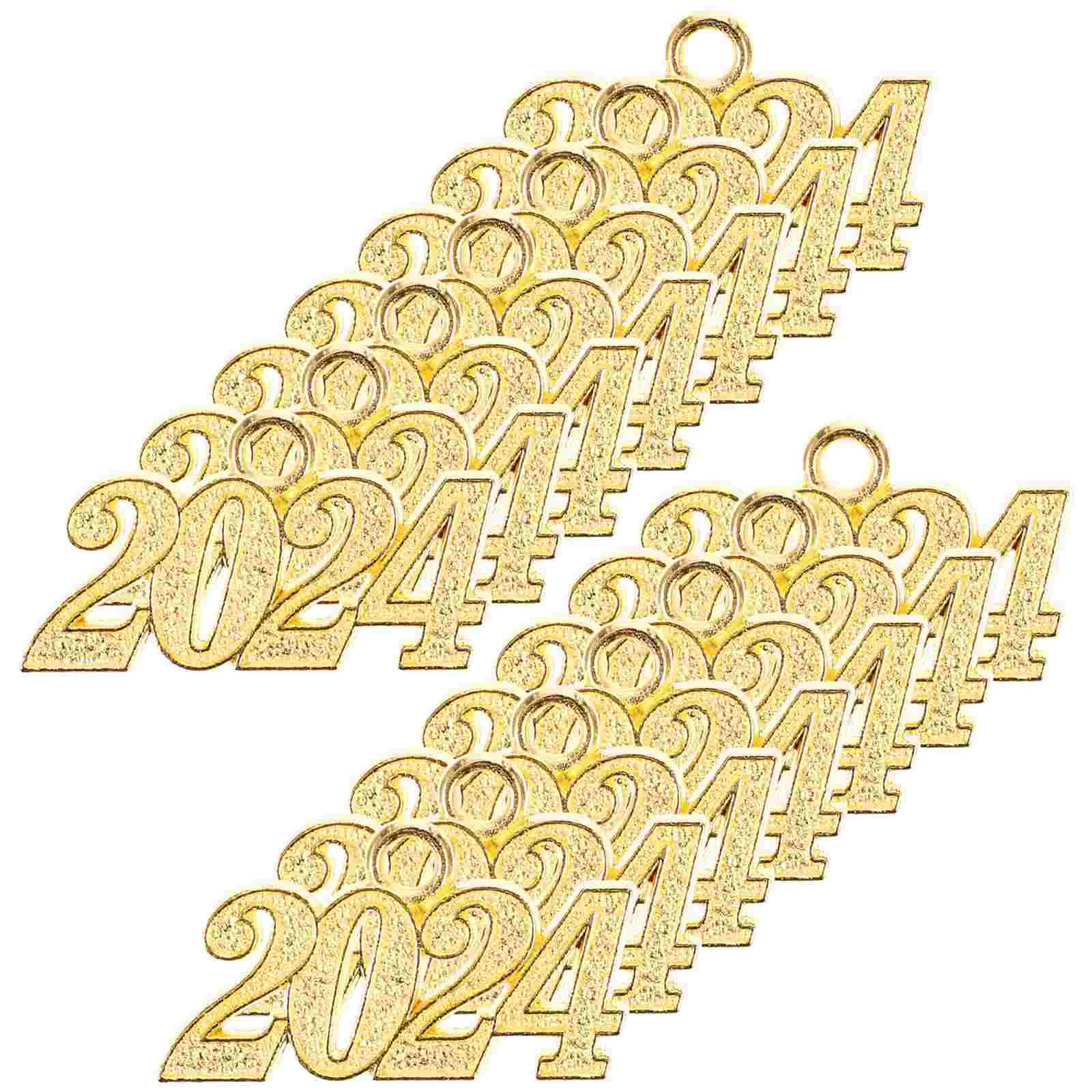 50 Pcs 2024 Pendant Letter DIY Crafts Making Charms Bracelet Jewelry Accessory Gift Alloy Year Number Graduation Pendants
50 Pcs 2024 Pendant Letter DIY Crafts Making Charms Bracelet Jewelry Accessory Gift Alloy Year Number Graduation Pendants