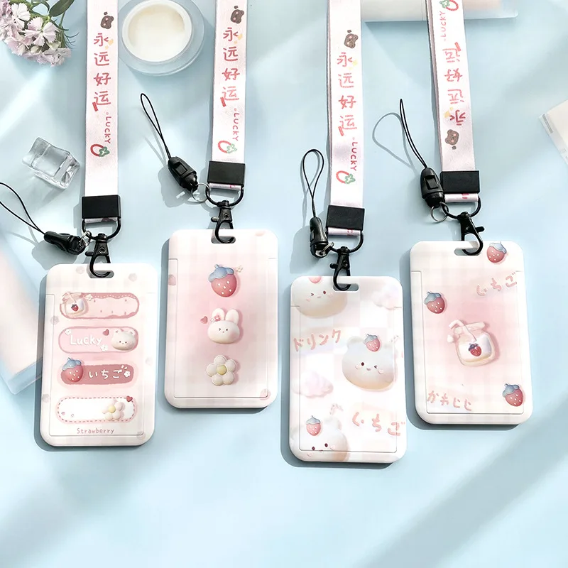 Ins Pink Cartoon Cute Girl Heart Lanyard Card Holder Holder Student Credential For Pass Card Credit Card Straps Key Ring Gift
Ins Pink Cartoon Cute Girl Heart Lanyard Card Holder Holder Student Credential For Pass Card Credit Card Straps Key Ring Gift