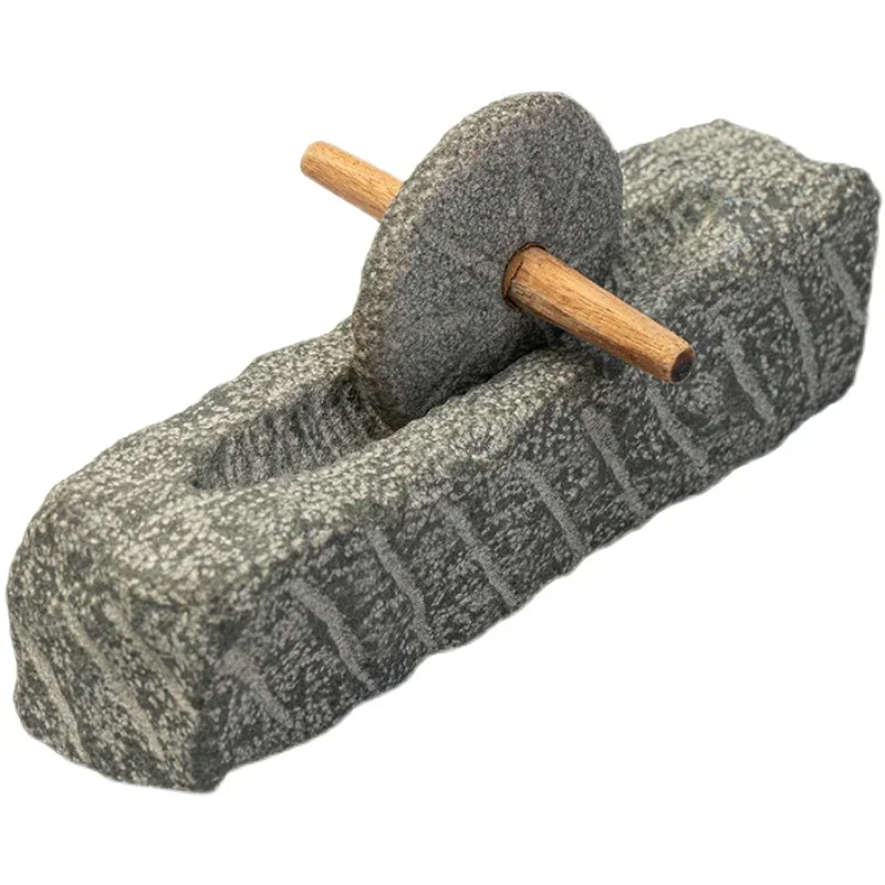 Bluestone Roller Tea Grinding Tea Powder Roller Tea Ceremony Point Tea Small Stone Mortar Drug Crushing Tea Set Decoration
Bluestone Roller Tea Grinding Tea Powder Roller Tea Ceremony Point Tea Small Stone Mortar Drug Crushing Tea Set Decoration