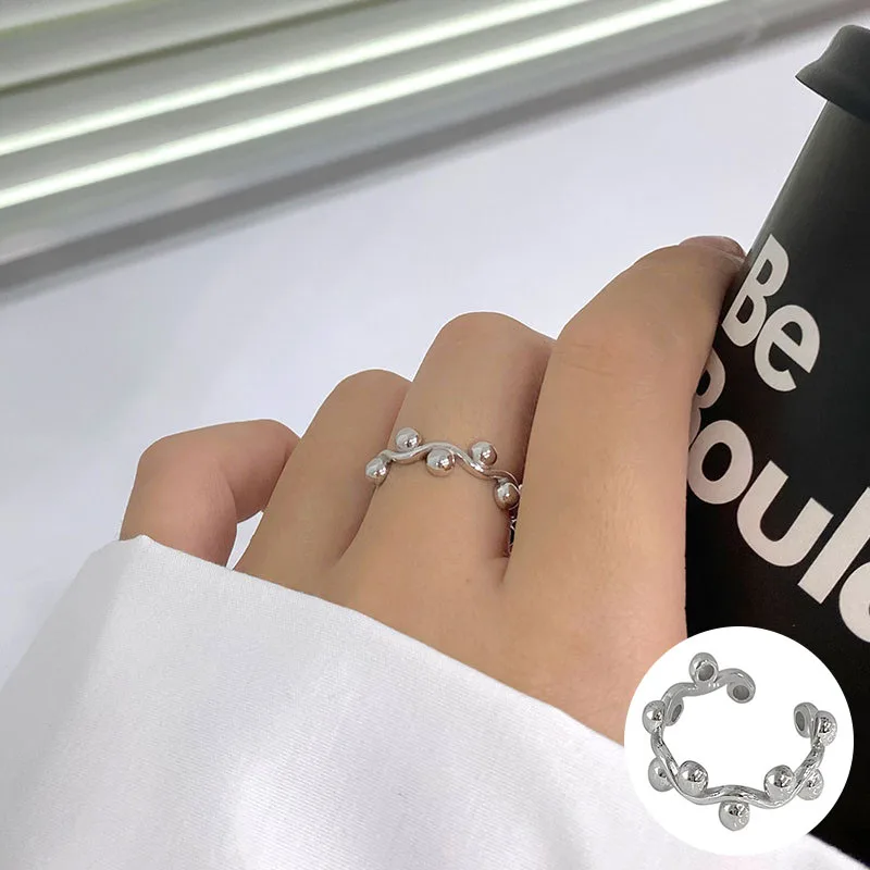 100% 925 Sterling Silver Geometric Open Ring for Women Girl Fashion Wave Vine Round Design Jewelry Party Gift Dropshipping
100% 925 Sterling Silver Geometric Open Ring for Women Girl Fashion Wave Vine Round Design Jewelry Party Gift Dropshipping