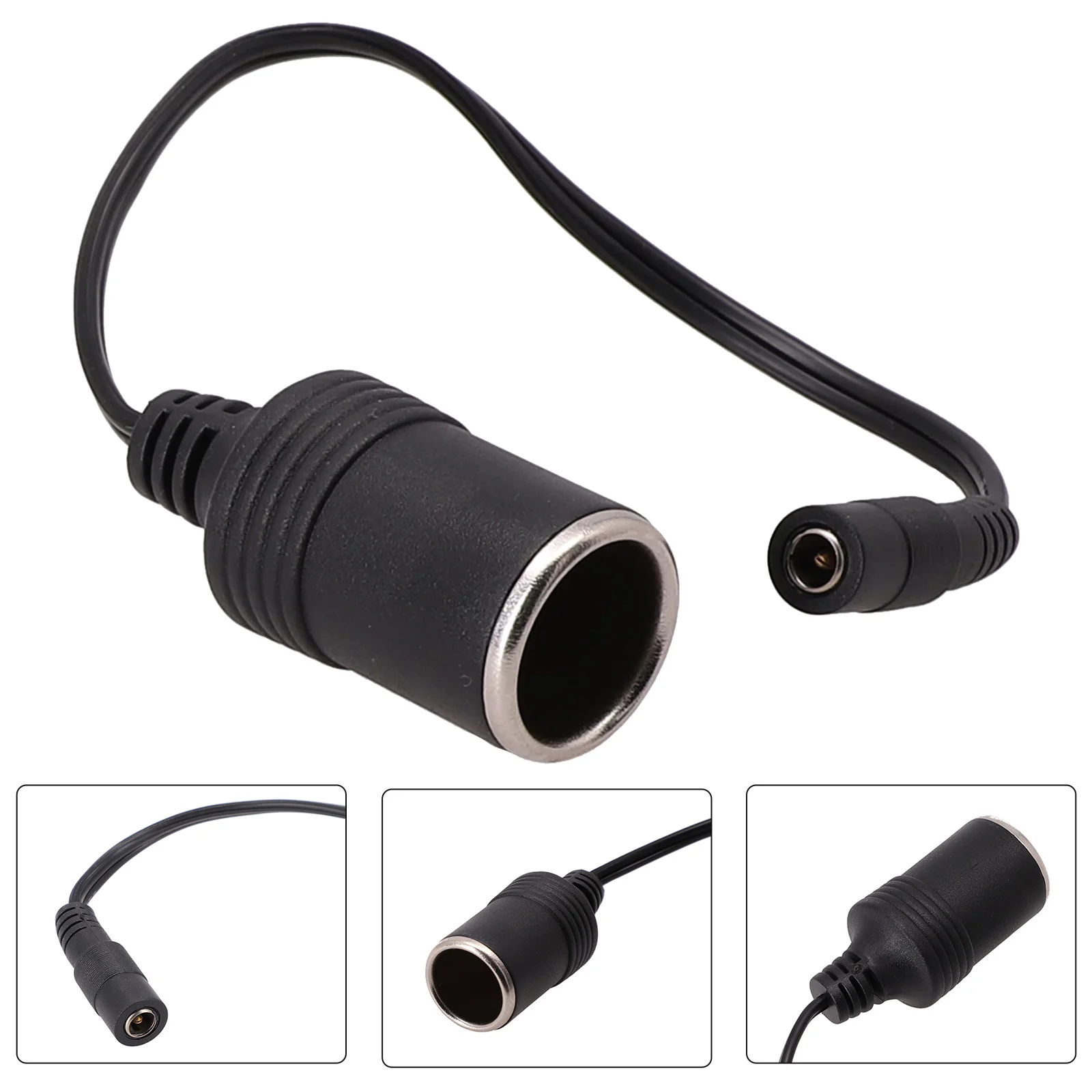 1pcs 12V-Female Car Cigare Lighter Socket Plug Connector Charger Cable Adapter DC5.5 Black 19cm-Long Cable For 12V/24V 5A Power
1pcs 12V-Female Car Cigare Lighter Socket Plug Connector Charger Cable Adapter DC5.5 Black 19cm-Long Cable For 12V/24V 5A Power