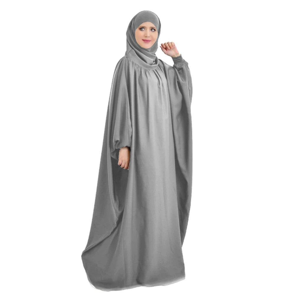 

Eid с капюшоном Abayas Abaya длинный Khimar скромная молитвенная одежда мусульманская женская Рамадан Макси платье Турция Арабский Кафтан Паранджа одежда халат