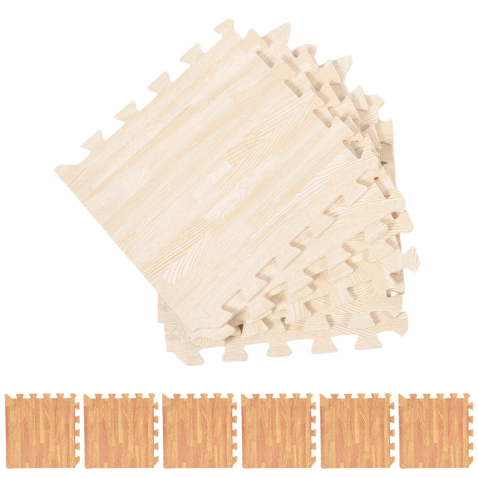 12 Pcs Carpet Foam Floor Mats Pads for Gym Sleeping Tatami Precision EVA Tiles Equipment Interlocking Play Baby Child Puzzles 
12 Pcs Carpet Foam Floor Mats Pads for Gym Sleeping Tatami Precision EVA Tiles Equipment Interlocking Play Baby Child Puzzles