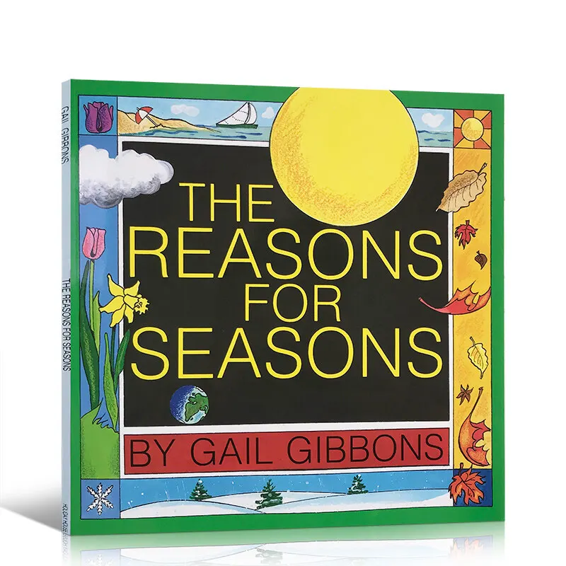 

Milu Original English The Reasons For Seasons Children's Encyclopedia Popular Science Picture Book Gail Gibbons