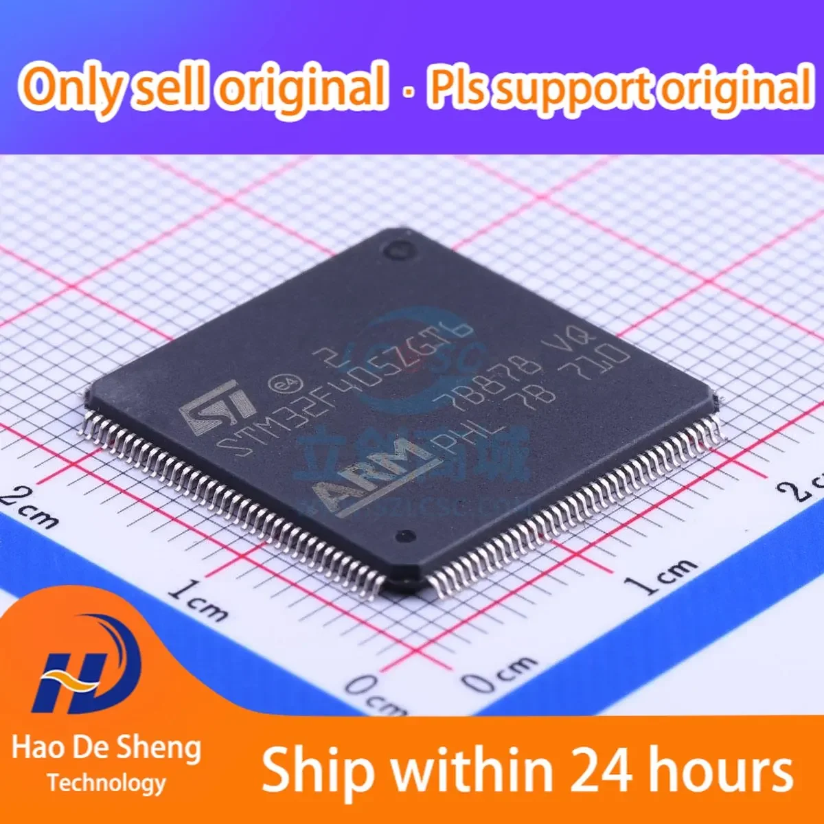 10PCS/LOT STM32F405ZGT6 LQFP-144 New Original In Stock, electronic components supplies
10PCS/LOT STM32F405ZGT6 LQFP-144 New Original In Stock, electronic components supplies