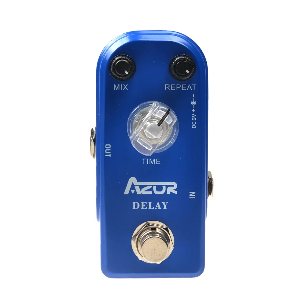 AZOR AP-306 Delay Guitar Effect Pedal Mini Pedal Delay Guitar Pedal Micro Pedal Effect Guitar Accessories Good Quality AP306
AZOR AP-306 Delay Guitar Effect Pedal Mini Pedal Delay Guitar Pedal Micro Pedal Effect Guitar Accessories Good Quality AP306
