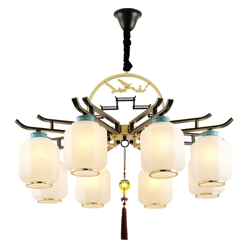 Chinese Style Chandelier Saloon Ceiling Lights For Parluor Hanging Lamp Pendant Ding Room Glass Chandeliers Tradition Illuminate
Chinese Style Chandelier Saloon Ceiling Lights For Parluor Hanging Lamp Pendant Ding Room Glass Chandeliers Tradition Illuminate