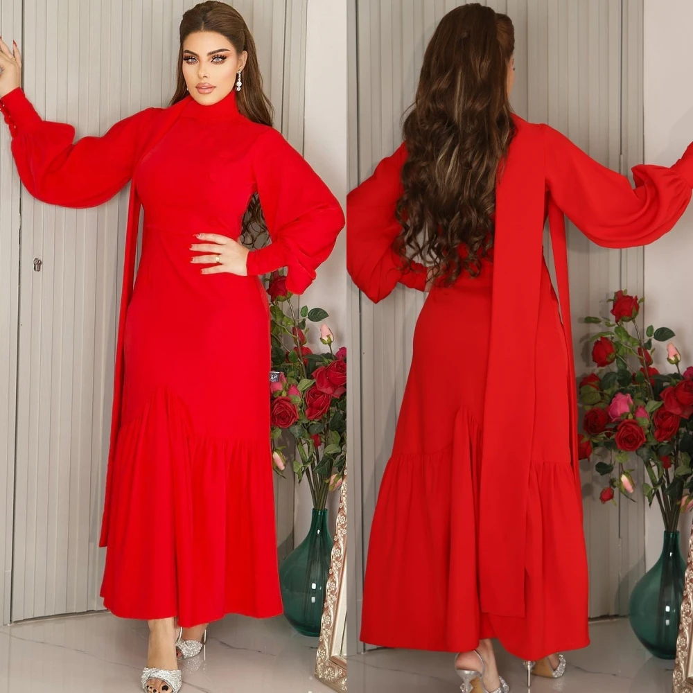 Prom Dress Evening Saudi Arabia Jersey Ruched Quinceanera A-line High Collar Bespoke Occasion Gown Midi Es
Prom Dress Evening Saudi Arabia Jersey Ruched Quinceanera A-line High Collar Bespoke Occasion Gown Midi Es